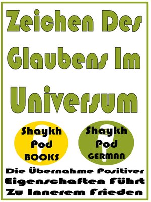 cover image of Zeichen Des Glaubens Im Universum